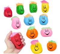 relaxdays 24x balles anti-stress 8 cm