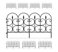 Relaxdays 2x Bordures de jardin en plastique