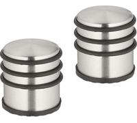 relaxdays 2x Butoir de porte en acier inoxydable en bronze