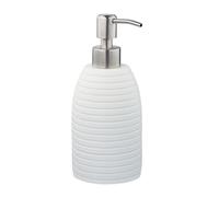 Relaxdays 2x distributeurs de savon en inox blanc