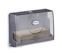 Relaxdays 2x distributeurs de serviettes muraux