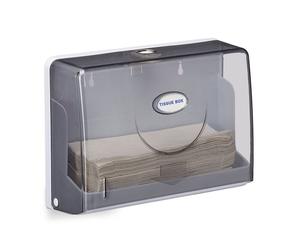 Relaxdays 2x distributeurs de serviettes muraux