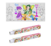 Relaxdays 2x rouleaux de coloriage pour l'enfant