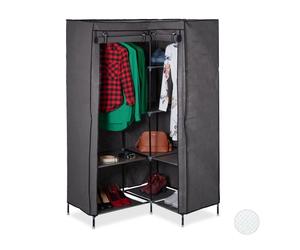 Relaxdays 2xArmoire de coins en tissu