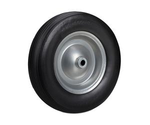 Relaxdays 2xRoue de brouette 4.80 4.00-8 gris/noir