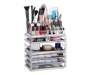 Relaxdays 2xTour à Cosmétiques avec 6 Tiroirs