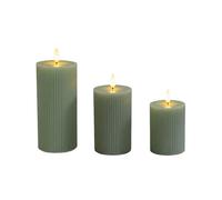 Relaxdays 3 bougies LED