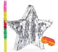 relaxdays 3 tlg. Pinata Set Stern