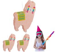 relaxdays 3 x Lama Pinata
