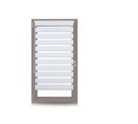 relaxdays 3 x store double Klemmfix blanc 60x150 cm