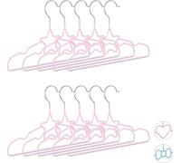 relaxdays 30 x cintres enfant étoile rose clair