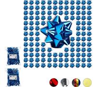 relaxdays 300 x petits rubans cadeaux bleus