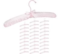 relaxdays 30x Cintre Satin Rose