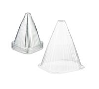 Relaxdays 32x cloches à salade transparentes