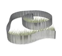 Relaxdays 3x Bordures de jardin métal galvanisé