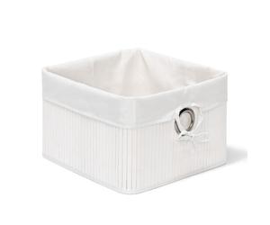 Relaxdays 3x Corbeilles Panier de rangement bambou