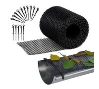 Relaxdays 3x Grilles anti-feuilles 6 m