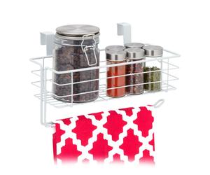 Relaxdays 3x paniers suspension avec porte-rouleau