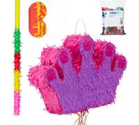 relaxdays 4 tlg. Pinata Set Krone