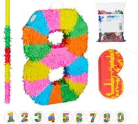 relaxdays 4-tlg. Set Pinata