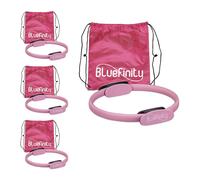 relaxdays 4 x Anneau Pilates rose