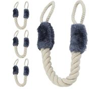 relaxdays 4 x cordons de porte anti-pincements