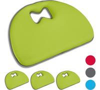relaxdays 4 x Coussin pour les genoux vert clair