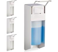 relaxdays 4 x Eurospender Distributeur de savon 500 ml