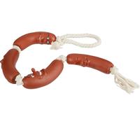relaxdays 4 x Jouets pour chiens saucisse
