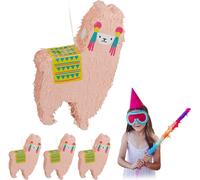 relaxdays 4 x Lama Pinata