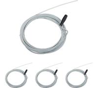 relaxdays 4 x spirale de nettoyage de tuyaux 10m