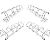 relaxdays 4 x supports pour 5 vélos acier