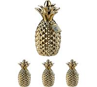 relaxdays 4 x tirelire ananas or