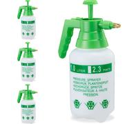 relaxdays 4 x vaporisateur à pompe 1 litre