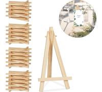 relaxdays 40 x petit chevalet en bois