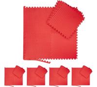 relaxdays 40 x Tapis de sol avec rebord