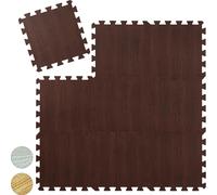 relaxdays 45 x Tapis de sol imitation bois brun