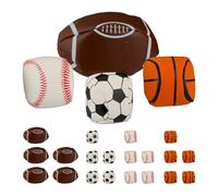 Relaxdays 48 balles de jonglage Sport