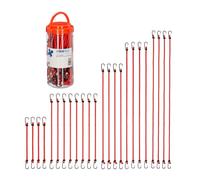 Relaxdays 48x élastiques de tension 5 tailles