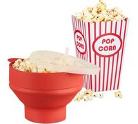 relaxdays 49 pcs. popcorn set rouge