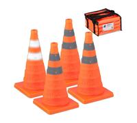 relaxdays Pylônes pliables, lot de 4