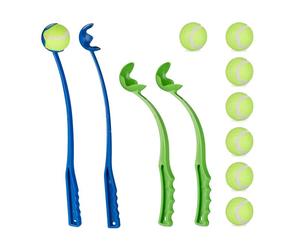 Relaxdays 4x lanceurs de balles pour chien