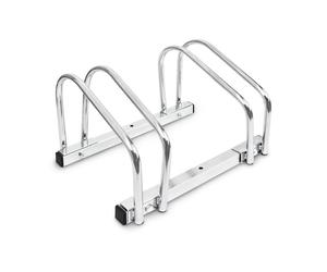 Relaxdays 4x Râtelier support 2 vélos sol ou mur