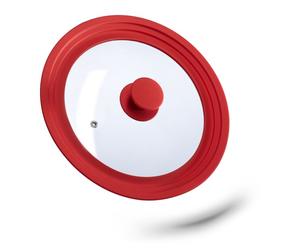 Relaxdays 4xcouvercle casserole universel 22-26 cm