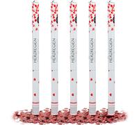 relaxdays 5 x Party Popper 80 cm coeurs