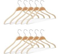 relaxdays 50 x cintres en bois