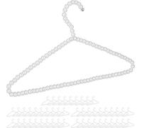 relaxdays 50 x cintres en perles