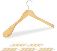 relaxdays 50 x cintres pour costumes nature