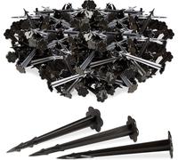 relaxdays 500 x piquets de terre en plastique