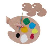 Relaxdays 5x palettes de peinture